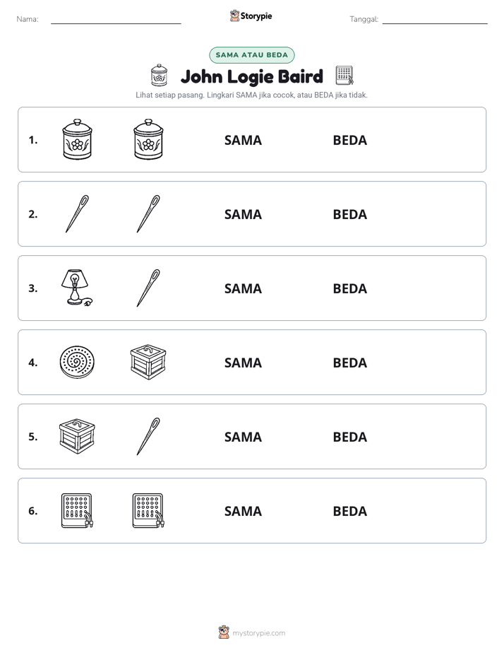 Sama atau Berbeda