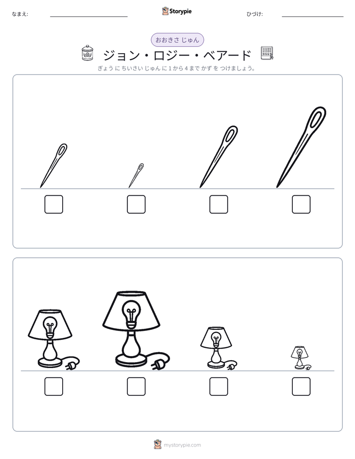 サイズ順