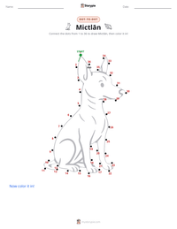 Mictlān printable worksheet preview