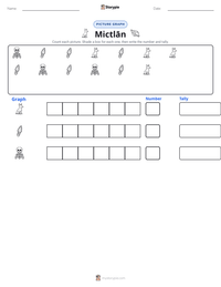Mictlān printable worksheet preview