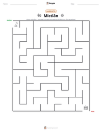 Anteprima della scheda stampabile di Mictlān