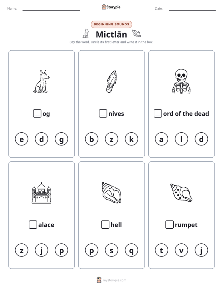 Beginning Sounds