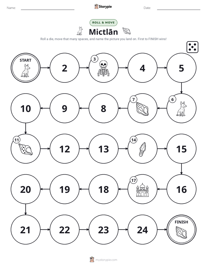 Roll & Move Game