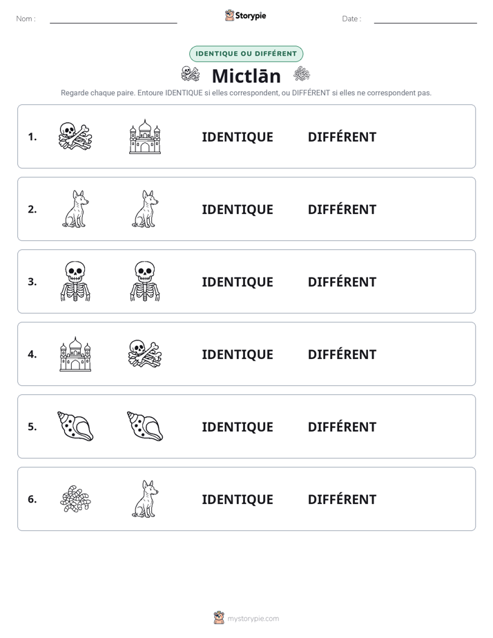 Identique ou Différent