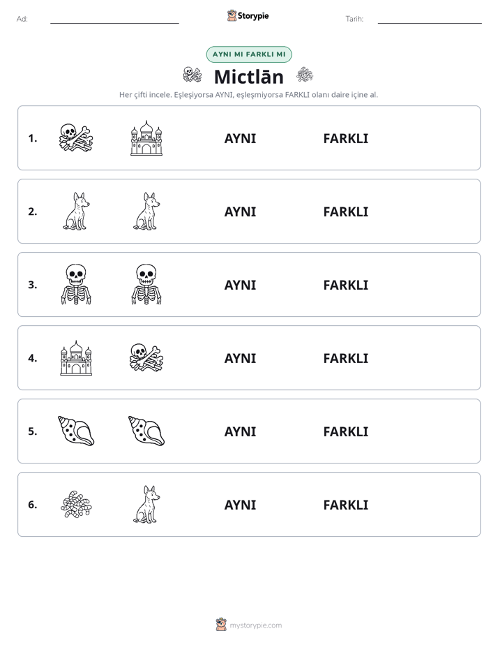 Aynı mı Farklı mı