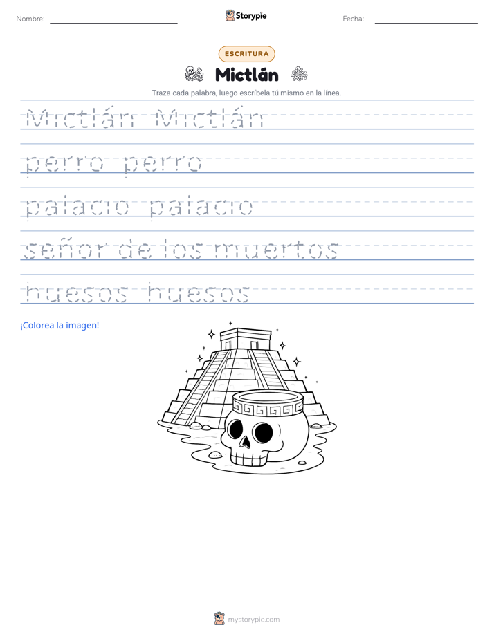 Práctica de Escritura