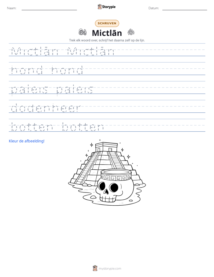 Schrijf Oefening