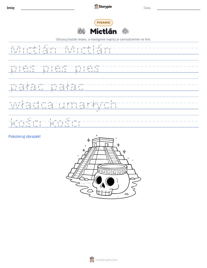 Ćwiczenie Pisania