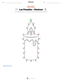Las Posadas - Mexican printable worksheet preview