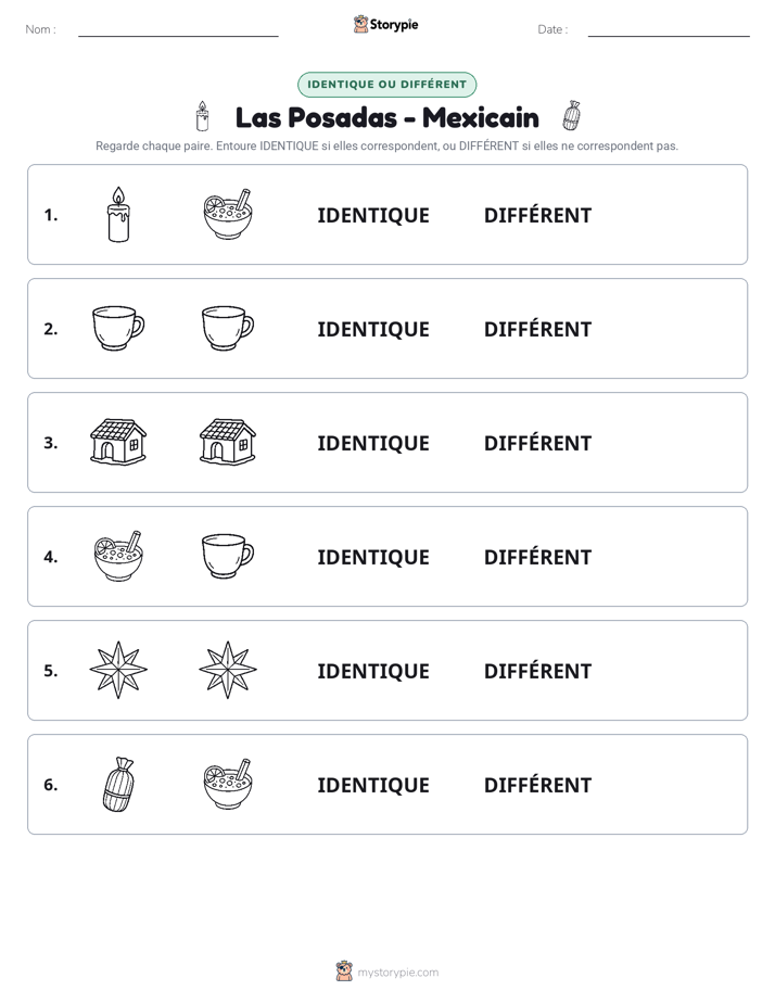 Identique ou Différent