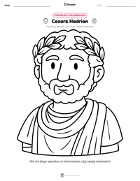 Podgląd drukowalnego arkusza ćwiczeń Cesarz Hadrian