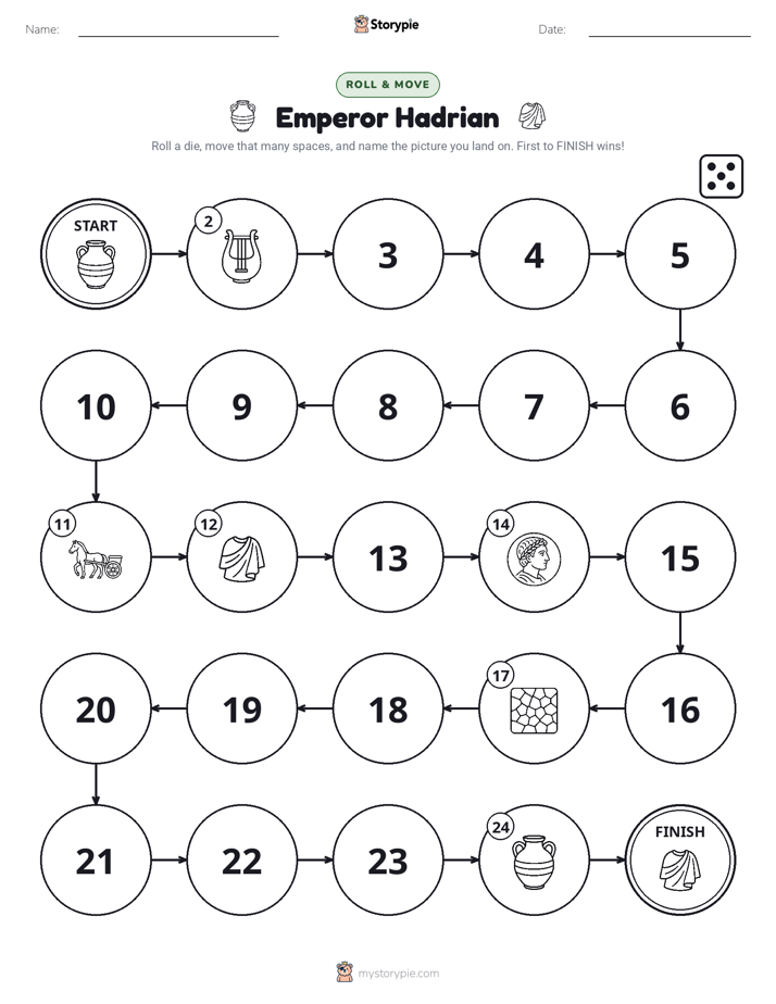 Roll & Move Game