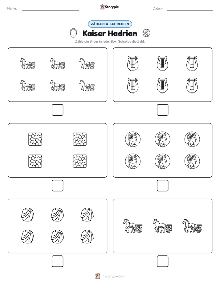 Zählen & Schreiben