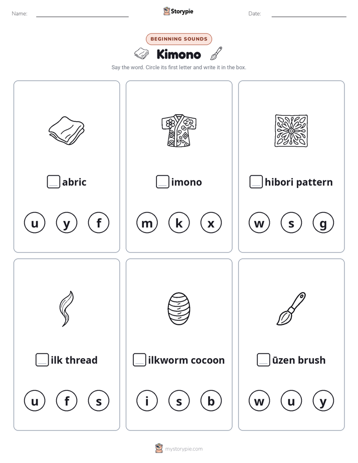 Beginning Sounds