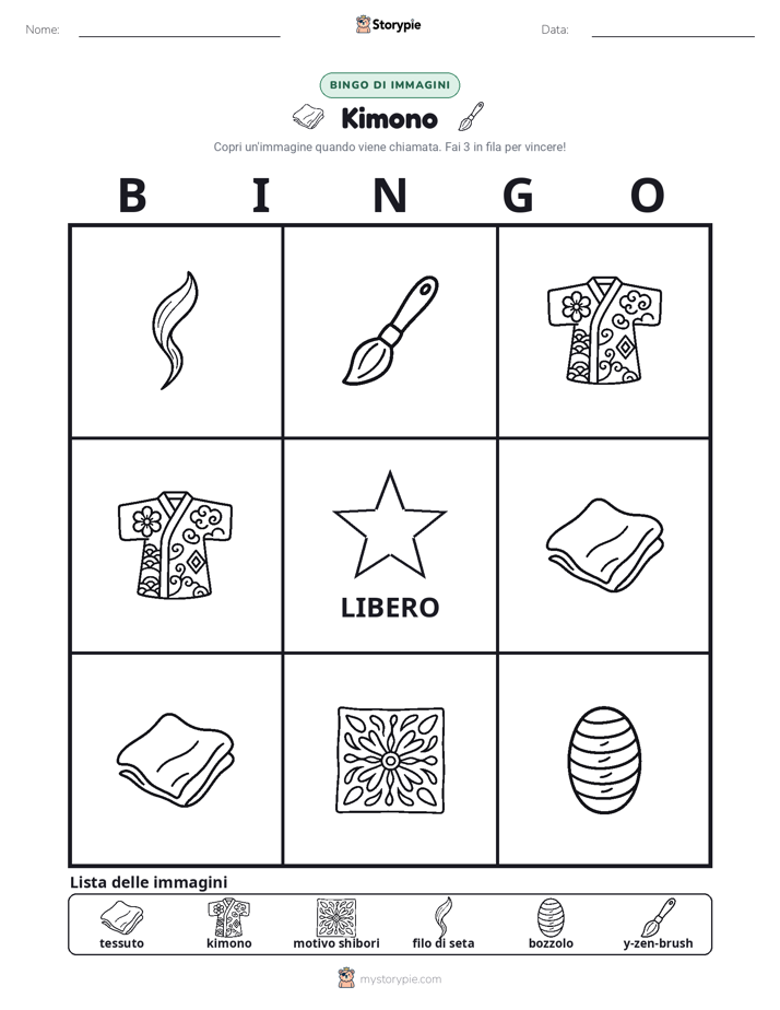 Bingo delle Immagini