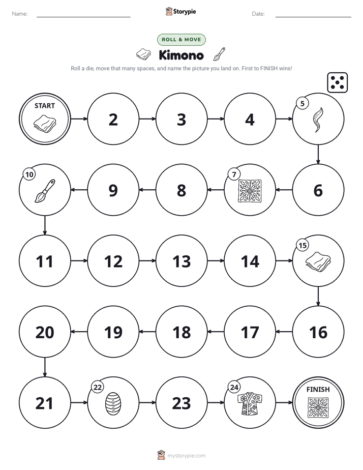 Roll & Move Game