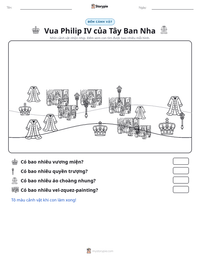 Xem trước tài liệu in sẵn Vua Philip IV của Tây Ban Nha