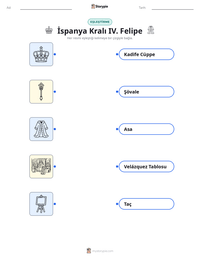 İspanya Kralı IV. Felipe yazdırılabilir çalışma sayfası önizlemesi