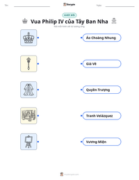 Xem trước tài liệu in sẵn Vua Philip IV của Tây Ban Nha