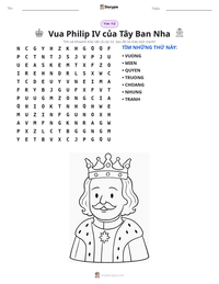Xem trước tài liệu in sẵn Vua Philip IV của Tây Ban Nha