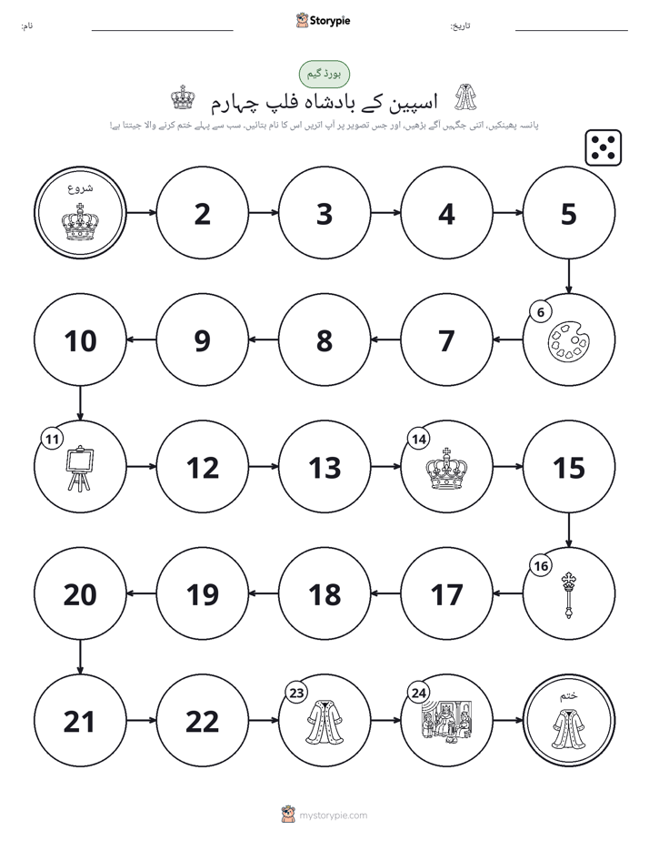 رول اور منتقل کریں کھیل