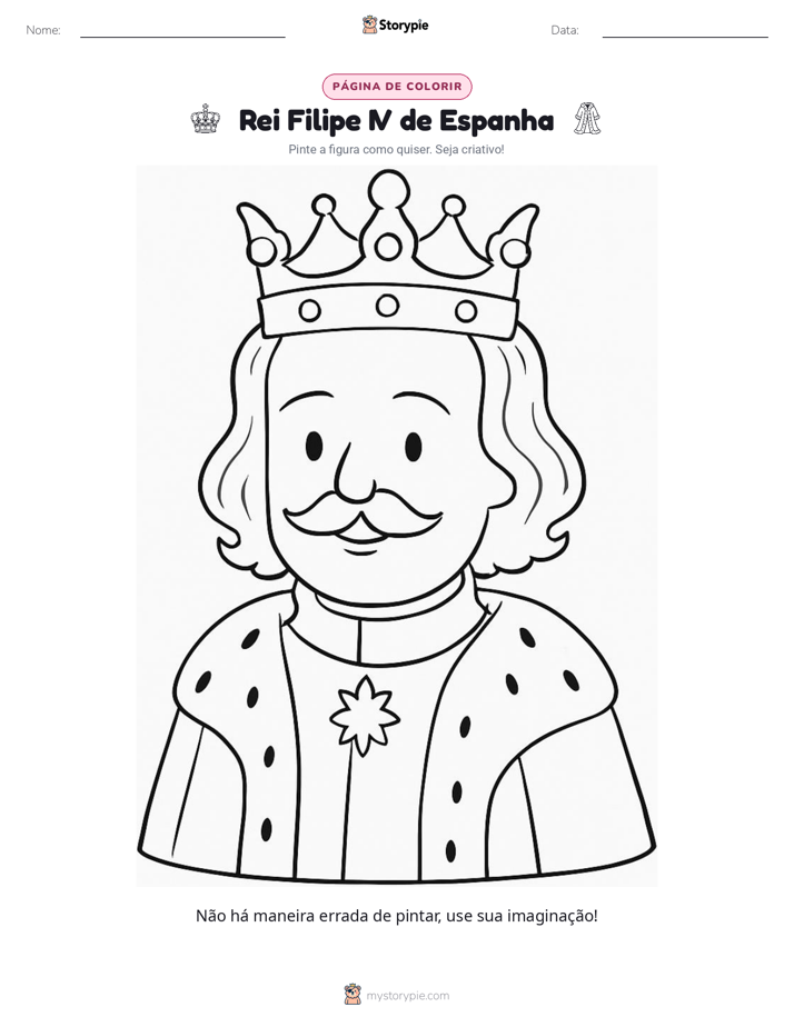 Página para colorir