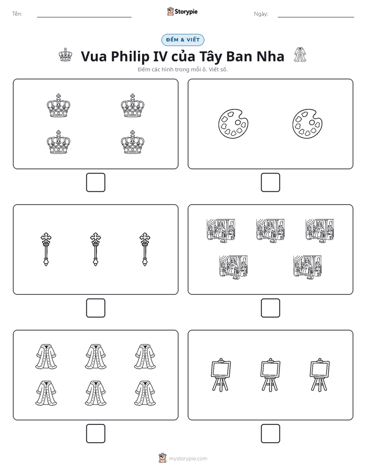 Đếm & Viết
