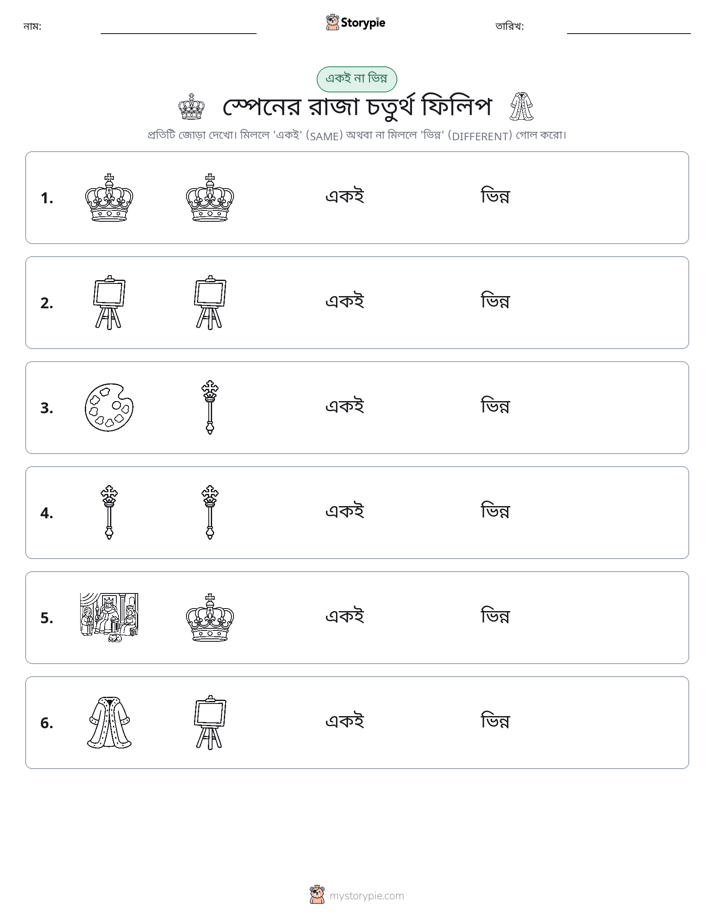 একই বা ভিন্ন