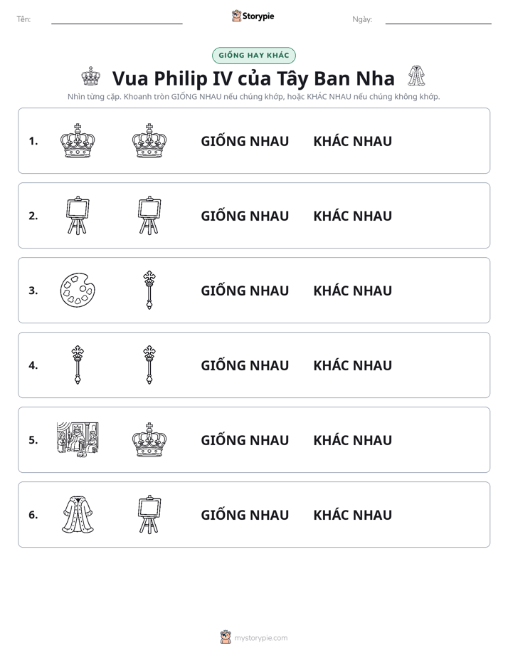 Giống Hay Khác