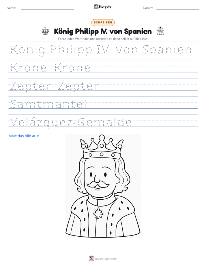 Schreibübung