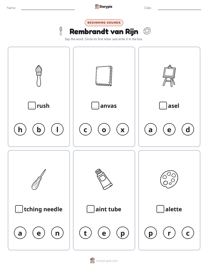 Beginning Sounds