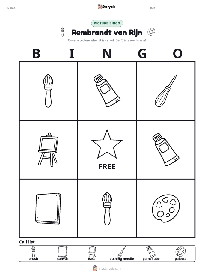 Picture Bingo