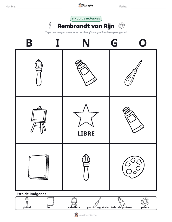 Bingo de Imágenes