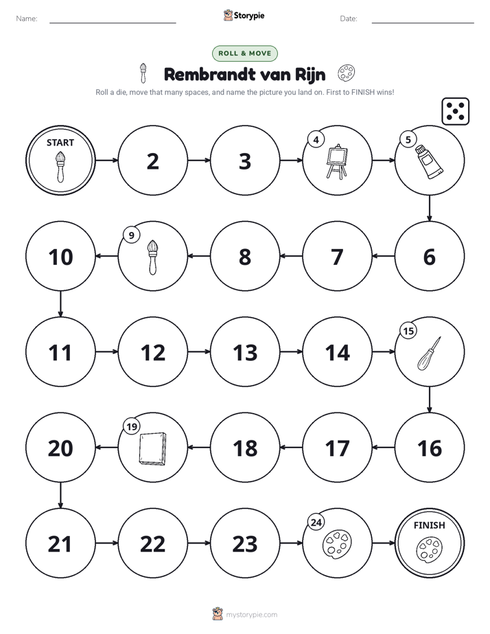 Roll & Move Game