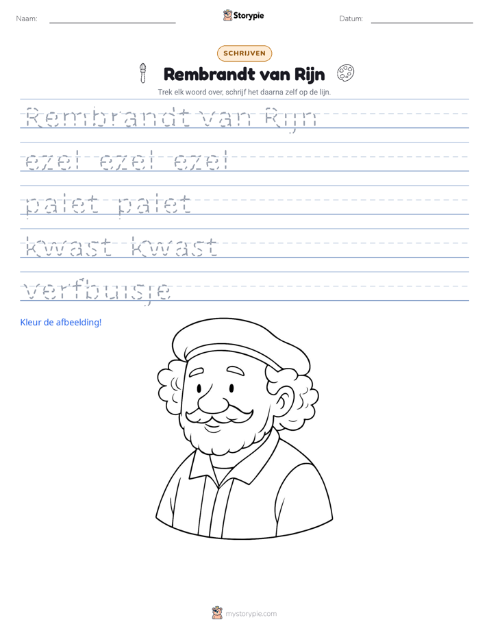 Schrijf Oefening