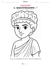 Anteprima della scheda stampabile di Ipazia di Alessandria