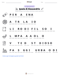 Anteprima della scheda stampabile di Ipazia di Alessandria