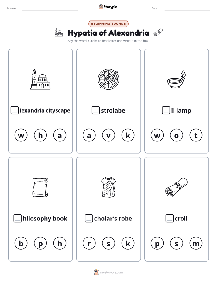 Beginning Sounds