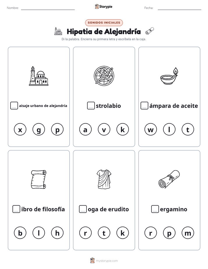 Sonidos Iniciales