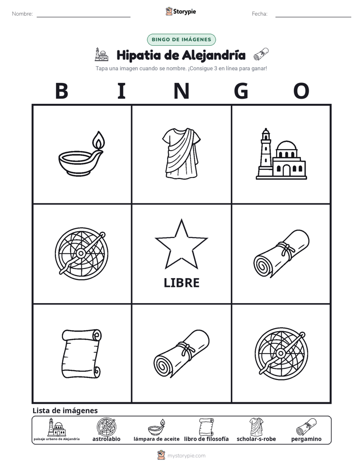 Bingo de Imágenes