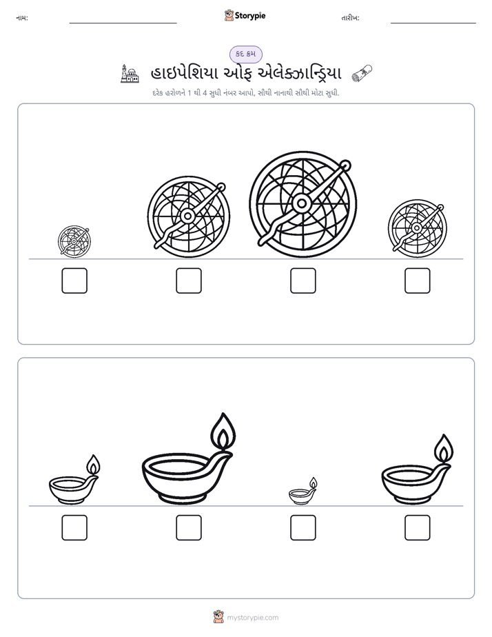 આકાર ક્રમ
