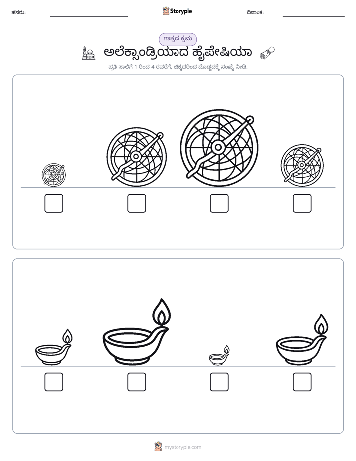ಗಾತ್ರ ಕ್ರಮ