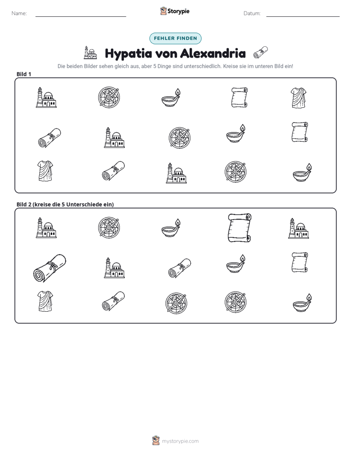 Finde den Unterschied