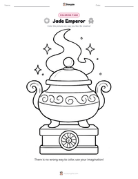 Jade Emperor printable worksheet preview