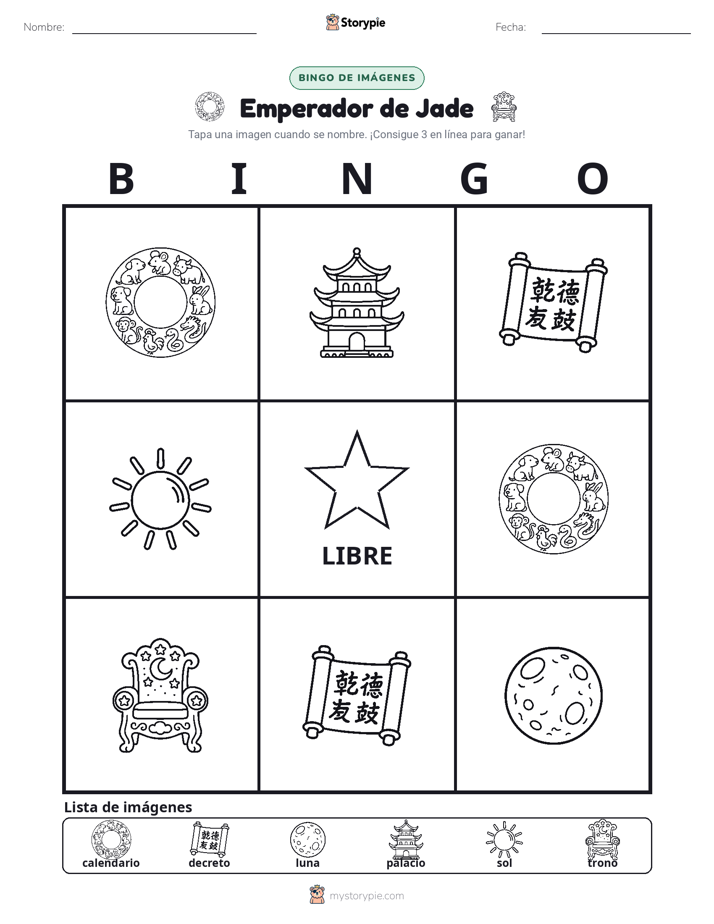Bingo de Imágenes