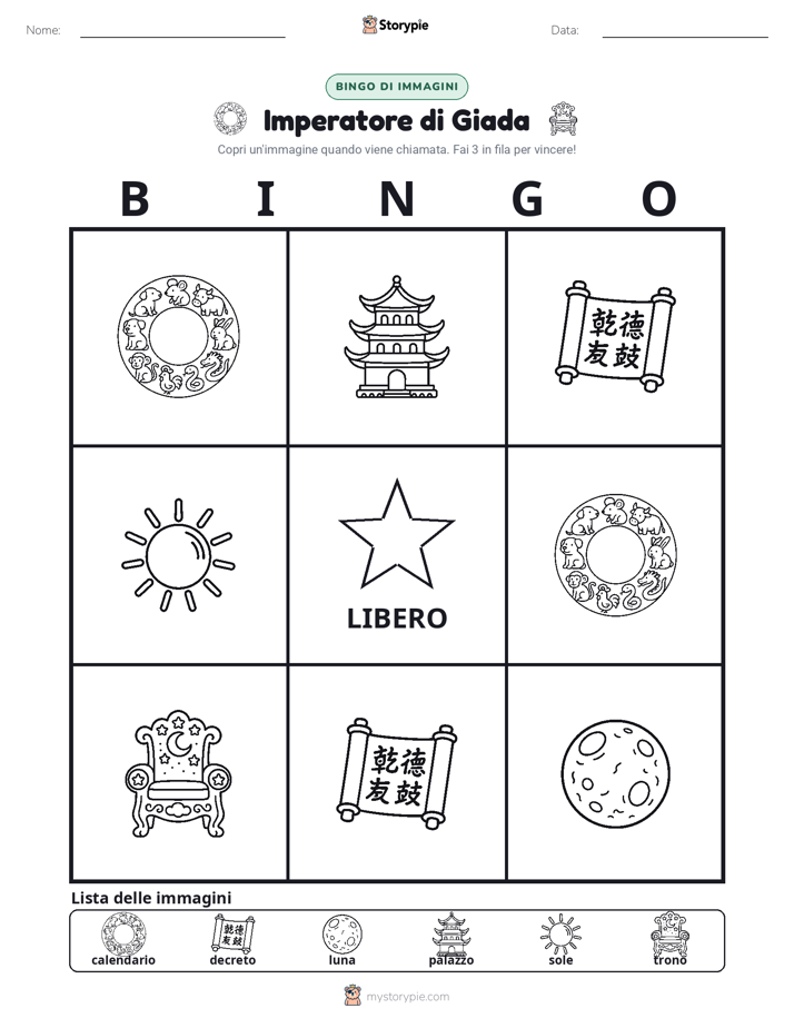 Bingo delle Immagini