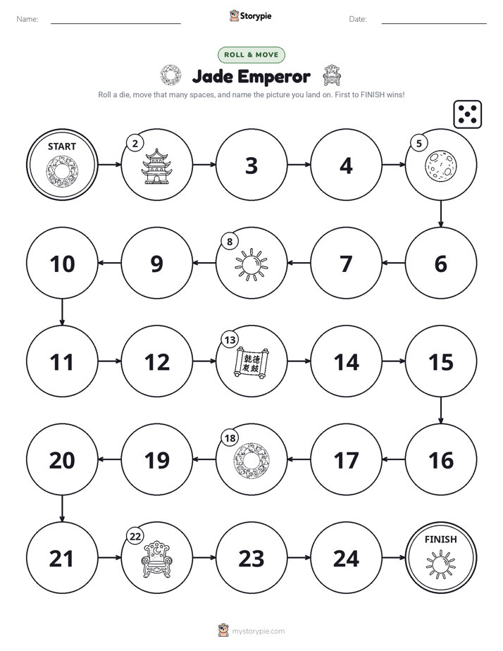 Roll & Move Game