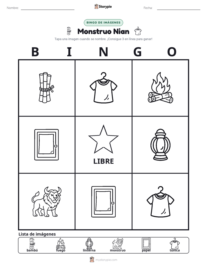 Bingo de Imágenes