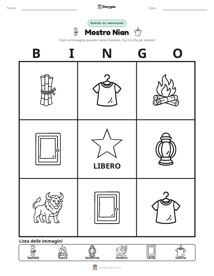 Bingo delle Immagini