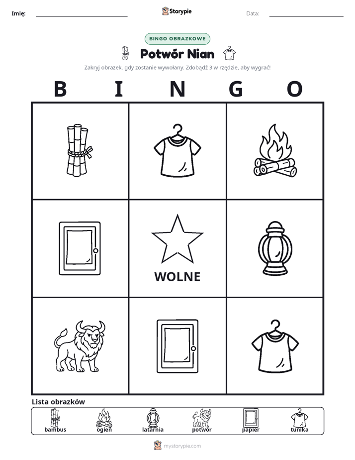 Bingo obrazkowe
